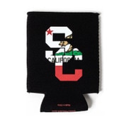 USC Trojans SC Cali Flag Black Koozie